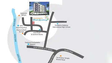 Location of Vaishnavi Tarak Residency - Image 375891