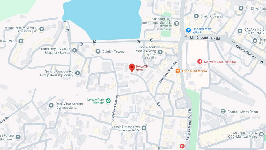 Location of Chamundeshwari Gowda Palash in Malad West, Mumbai - Image 376412