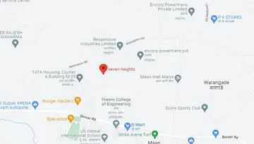 Location of Aditi Seven Heights - Image 20569