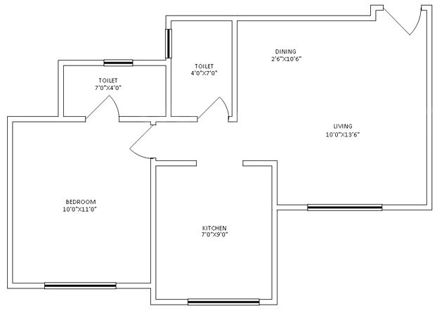 1 BHK Flat in Silicon Park in Malad West, Mumbai - Image 906693