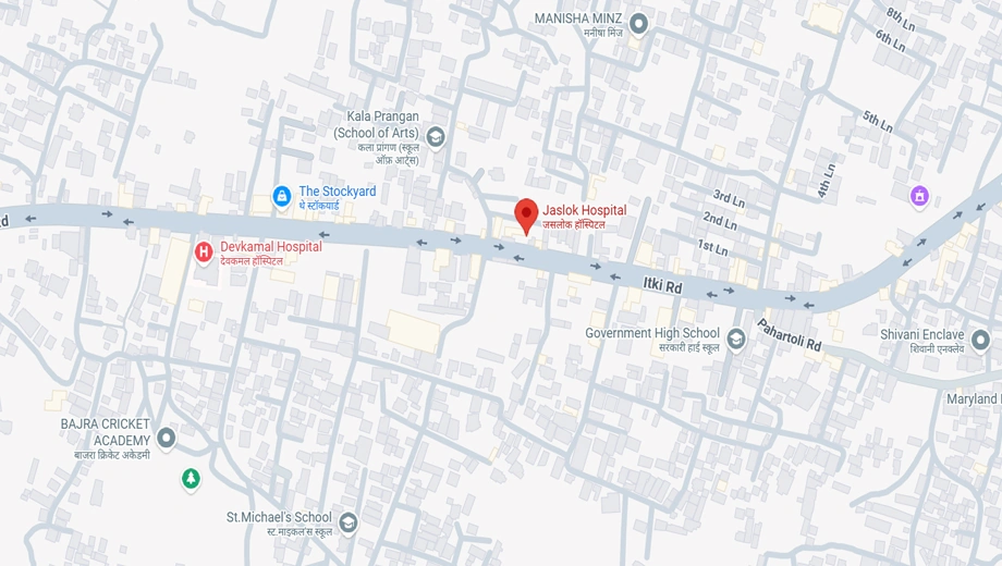 Location of Shanti Mansion in Jagarnathpur, Ranchi - Image 376022