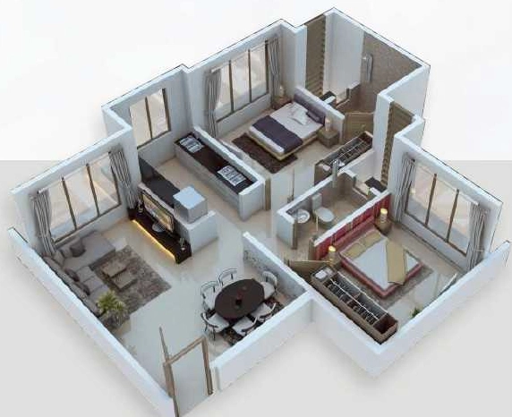 2 BHK Flat in Regent Galaxy in Malad West, Mumbai - Image 907598