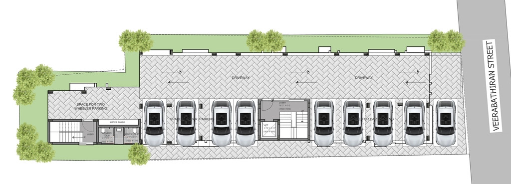 Master Plan of SVH Tulip in Nungambakkam, Chennai - Image 376697