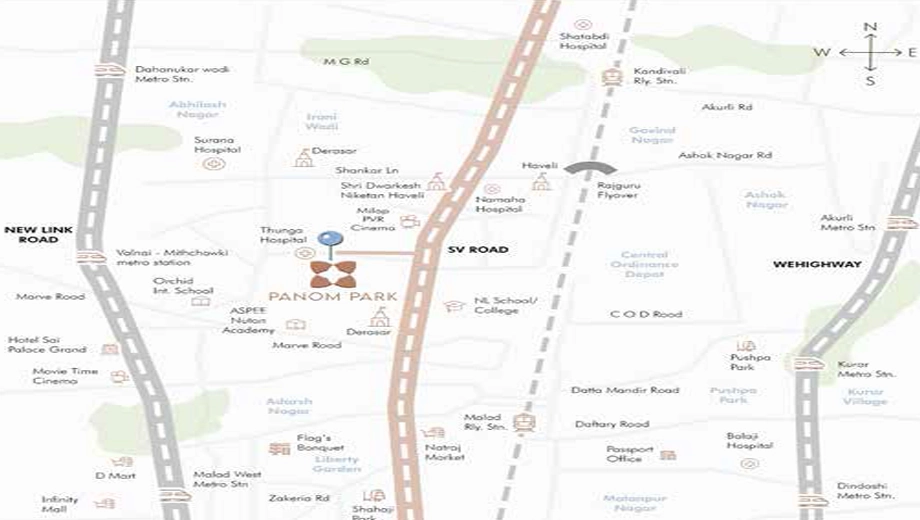 Location of Panom Park C And D Wing - Image 378990