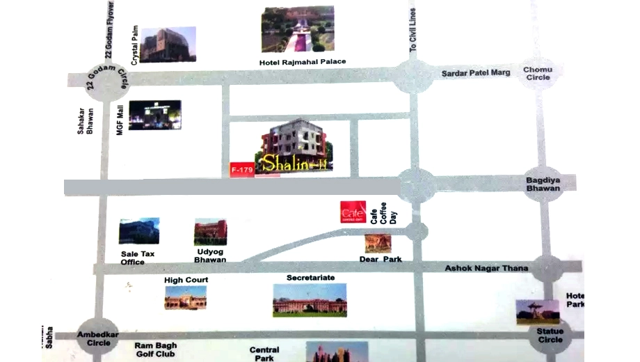 Location of ATM Shalin 2 in C Scheme, Jaipur - Image 376194