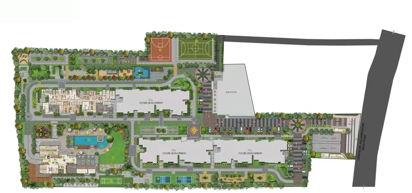 Master Plan of RLD Altima in Kelambakkam, Chennai - Image 376112