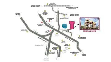 Location of GM Meena Prime - Image 376121