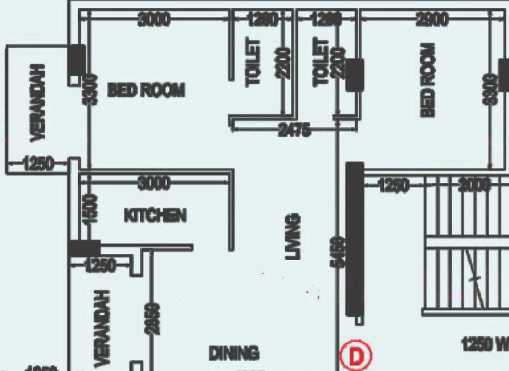 2 BHK Flat in Kalpataru Panache Green City in Dum Dum, Kolkata - Image 906323
