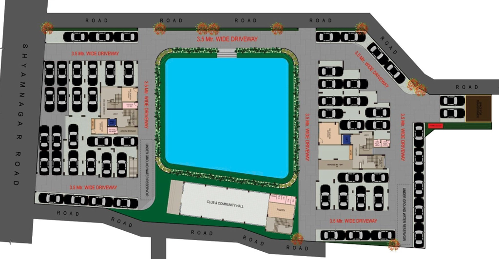 Master Plan of Kalpataru Panache Green City in Dum Dum, Kolkata - Image 376179