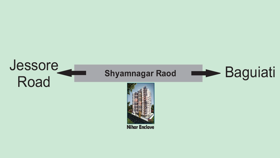 Location of Park Nihar Enclave in Dum Dum, Kolkata - Image 376191