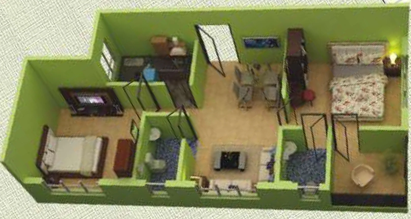 3 BHK Flat in Tirath Divine in Madhyamgram, Kolkata - Image 906409