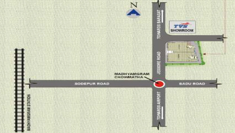 Location of Tirath Divine in Madhyamgram, Kolkata - Image 376210