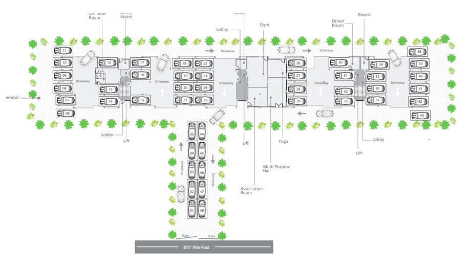 Master Plan of Kamalam Pleasanta in Porur, Chennai - Image 376262