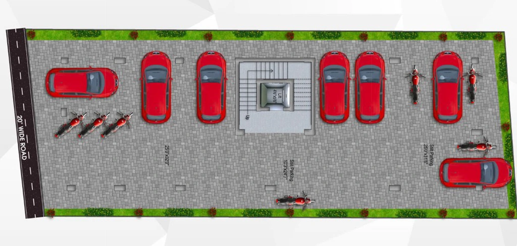 Master Plan of V Square Slatewood in Puzhuthivakkam, Chennai - Image 376283