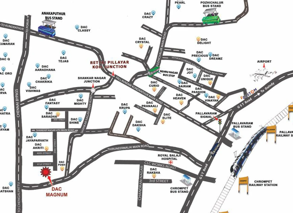 Location of DAC Magnum in Pallavaram, Chennai - Image 376454