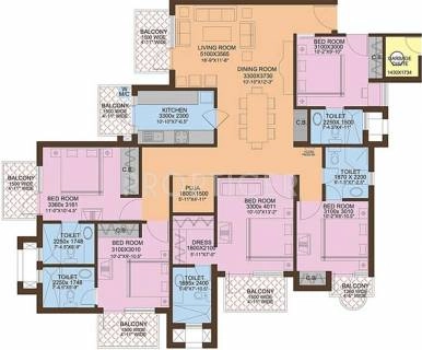 5 BHK Flat in Akshat Sawai in C Scheme, Jaipur - Image 906493