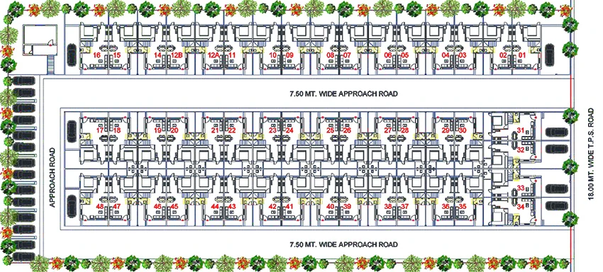 Master Plan of Dev Vatika in Lambha, Ahmedabad - Image 376464
