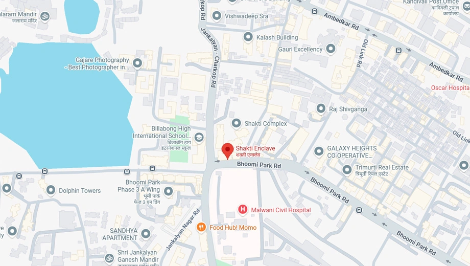 Location of Kamala Shakti Enclave in Malad West, Mumbai - Image 381826