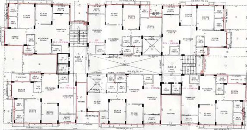 Floor Plan of Everest Aryaman in Naranpura, Ahmedabad - Image 376539