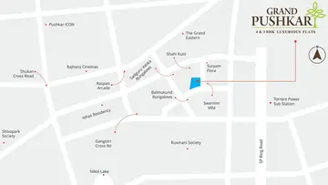 Location of Grand Pushkar - Image 376548