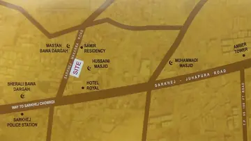 Location of Huseni Alif Apartment - Image 376560