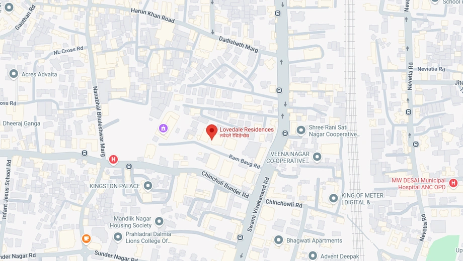 Location of Yashodhan Lovedale Residences in Malad East, Mumbai - Image 377595