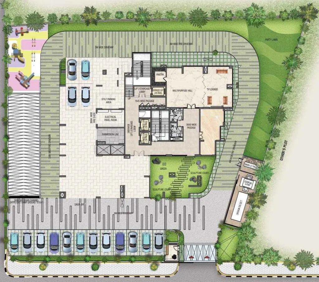 Master Plan of KGK The Residence in C Scheme, Jaipur - Image 376656