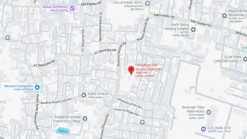 Location of Swabhumi Choudhury Park Enclave - Image 376642