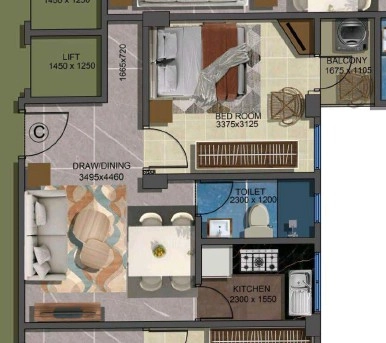 1 BHK Flat in Vaastu Shelly Apartment in Agarpara, Kolkata - Image 906562