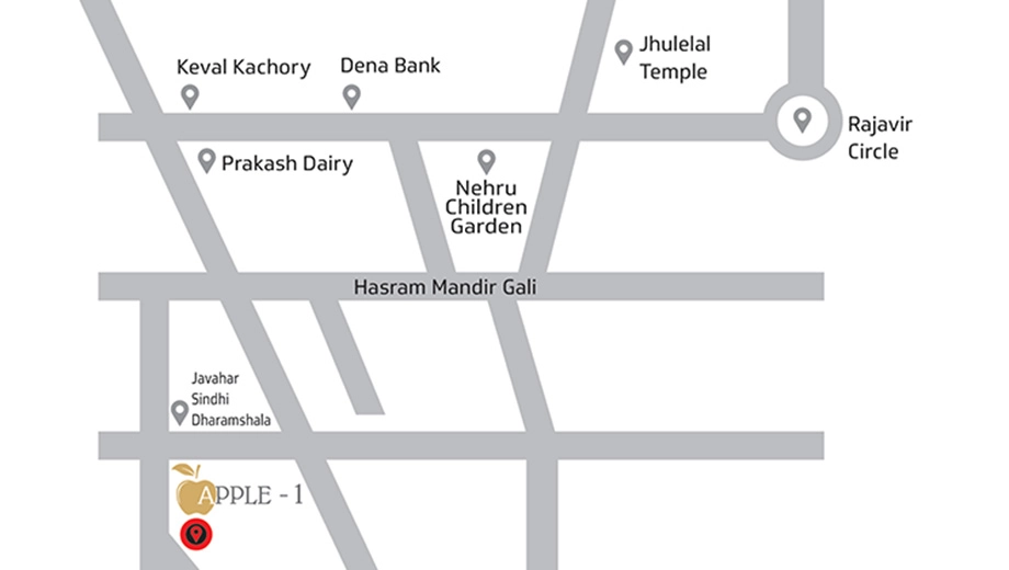 Location of Motiram Apple 1 in Kuber Nagar, Ahmedabad - Image 376686
