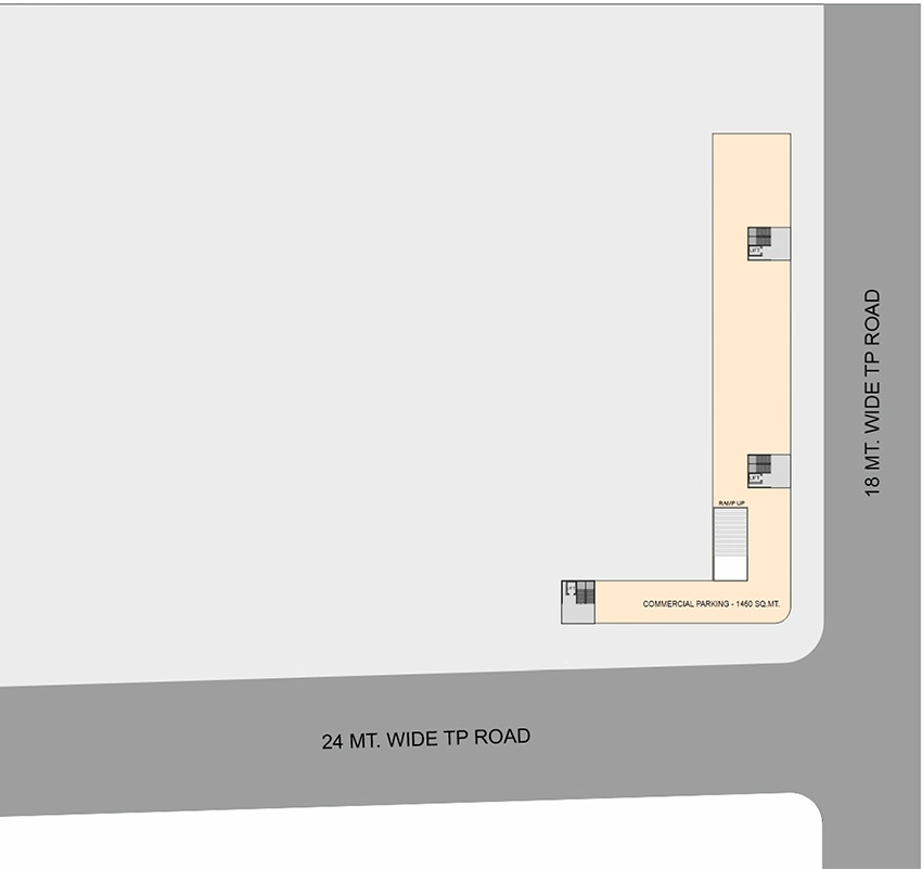 Floor Plan of Commercial Nirmal Sarovar in Vatva, Ahmedabad - Image 376721