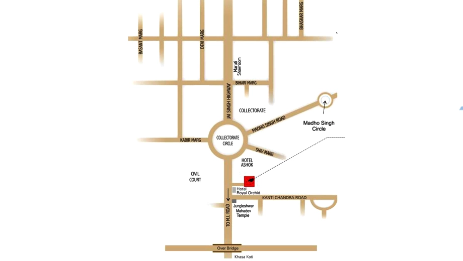 Location of SDC Anita Enclave in Bani Park, Jaipur - Image 376737
