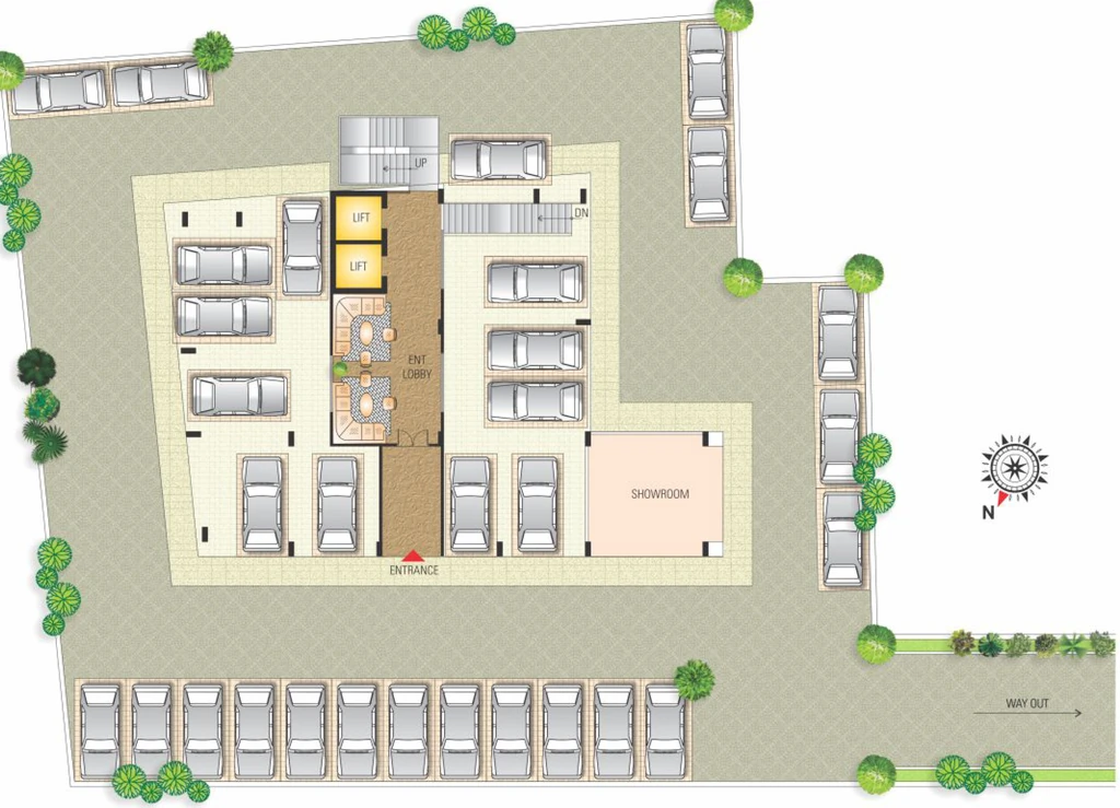 Master Plan of SDC Anita Enclave in Bani Park, Jaipur - Image 376738