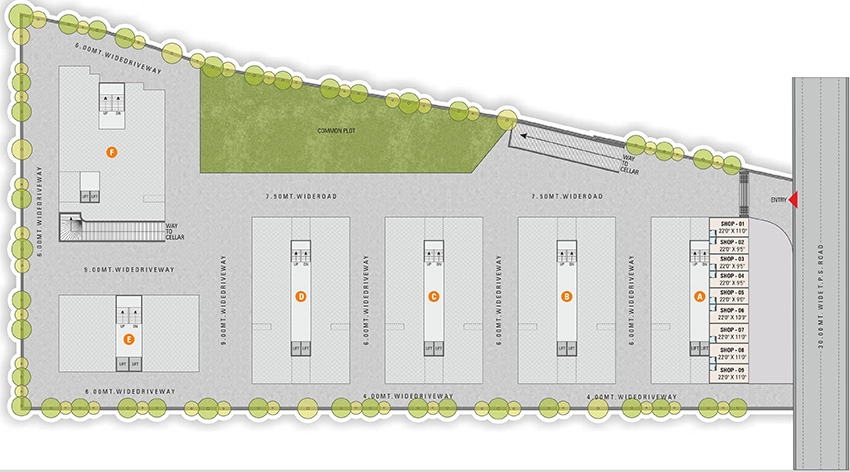 Master Plan of Nirman Kesar Exotica in Nava Naroda, Ahmedabad - Image 376731
