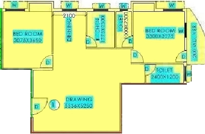 3 BHK Flat in Betop Madhu Malancha in Dum Dum, Kolkata - Image 906605