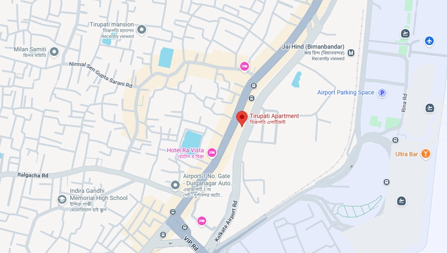 Location of Bhagwati Tirupati Apartment in Dum Dum, Kolkata - Image 376790