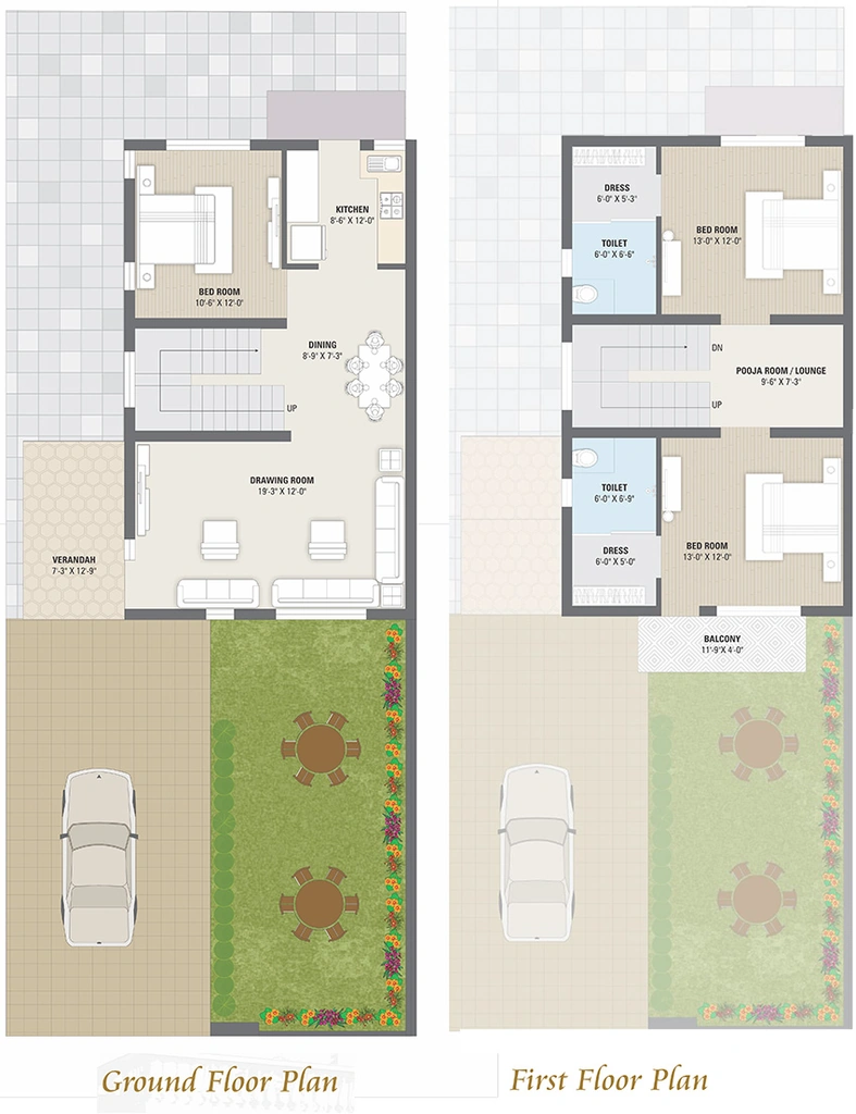 3 BHK House/Villa in Vijay Orion Pearl in Kasindra, Ahmedabad - Image 906643