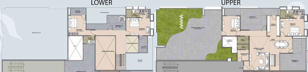 4 BHK Penthouse in B Lodha Navkaar Residency in Bani Park, Jaipur - Image 906630