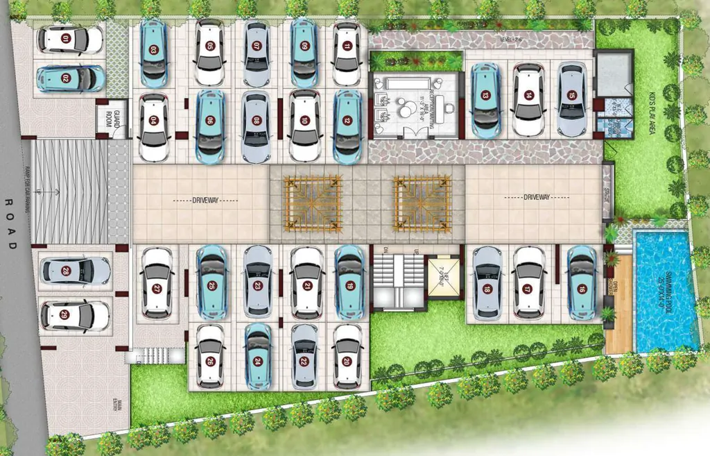Master Plan of Sun n Moon Pink Oaks in Bani Park, Jaipur - Image 376816