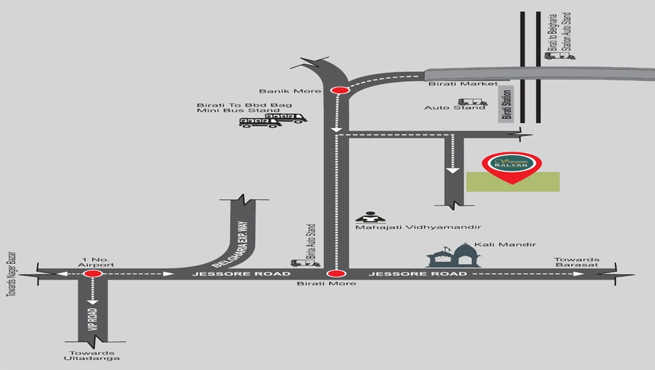 Location of Swapno Kalyan in Dum Dum, Kolkata - Image 376898