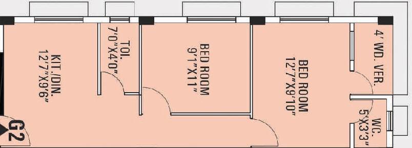 3 BHK Flat in Swapno Villa in Dum Dum, Kolkata - Image 906675