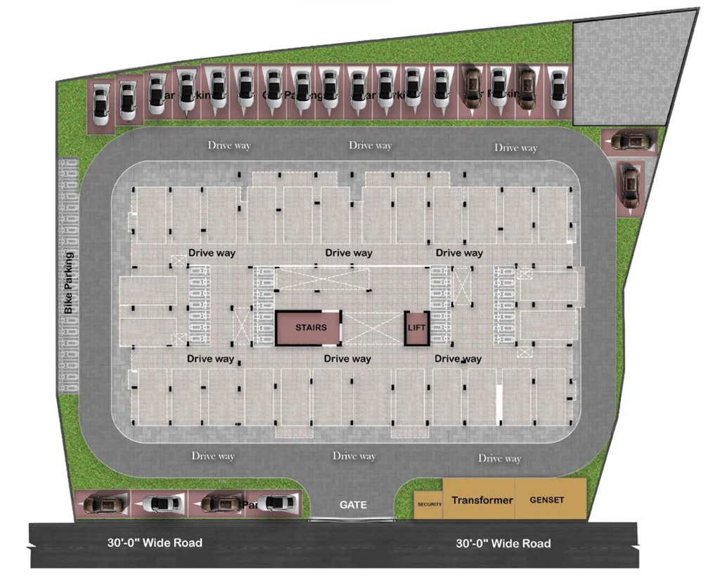 Master Plan of RC Rosewood in Vilangadupakkam, Chennai - Image 376976