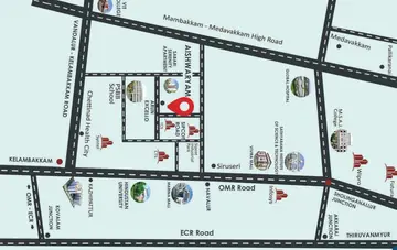 Location of Keystone Aishwaryam - Image 377001