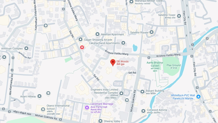 Location of DB Woods in Goregaon East, Mumbai - Image 377496