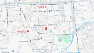 Location of Goyal Lakshchandi Heights - Image 377509