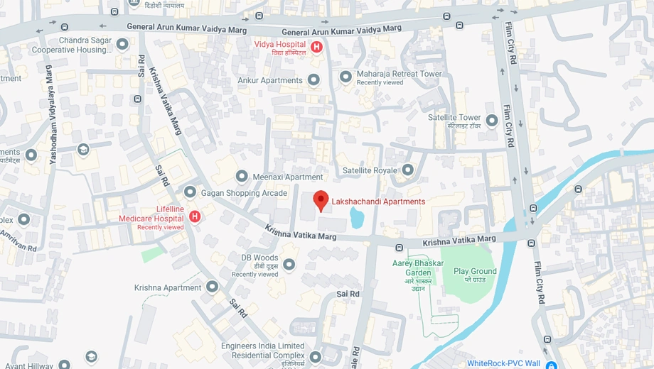 Location of Goyal Lakshchandi Heights in Goregaon East, Mumbai - Image 377509