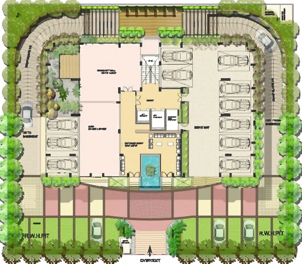 Master Plan of Trimurty UKM Hari Niwas in Bani Park, Jaipur - Image 377112