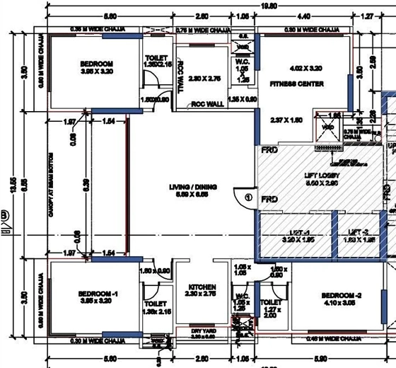 3 BHK Flat in Avanish Royale in Andheri East, Mumbai - Image 907011
