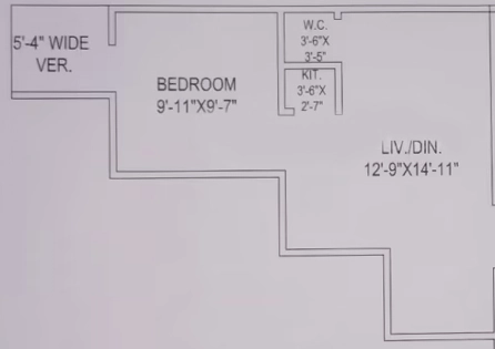 1 BHK Flat in Ganapati Enclave in Nagerbazar, Kolkata - Image 906776