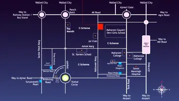 Location of Pearl Avantika - Image 377127